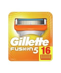 Gillette Fusion5 Картонная упаковка с 16 сменными бритвенными лезвиями