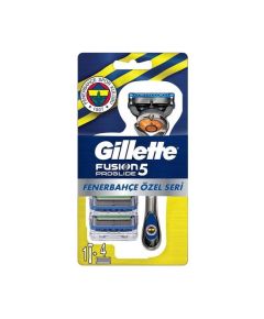 Gillette Fusion Proglide Fenerbahçe Специальная серия бритвенный станок с 4-мя запасными лезвиями