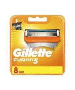 Gillette Fusion Бритвенный станок с 8 запасными лезвиями в картонной коробке