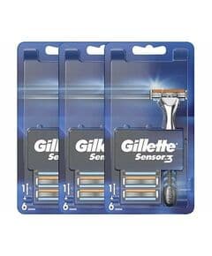 Gillette Sensor3, 6 Запасных, 3 Штук Бритвенные Станки