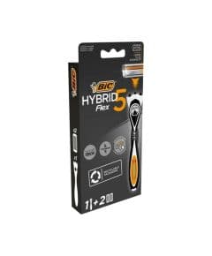 Bic Flex 5 Hybrid 1 Ручка и 2 Насадки Мужские Бритвенные Лезвия