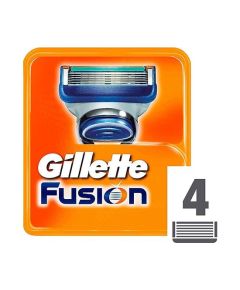 Запасные лезвия Gillette Fusion, 4 штуки