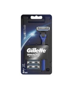 Станок для бритья Gillette Mach3 Start Bluestar + 3 запасных лезвия