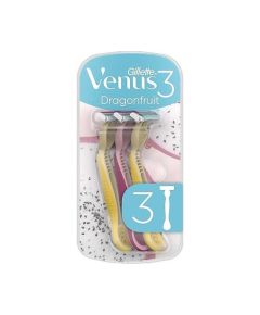 Gillette Venus Dragonfruit бритвы с ароматом драконьего фрукта, 3 штуки