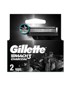 Gillette Mach3 Charcoal 2-х штук запасной бритвенный станок