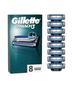 Gillette Mach3 Выгодный запасной бритвенный станок 8 штук