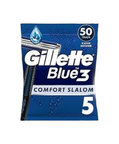 Бритвы Gillette Blue3 Comfort Slalom, 5 штук