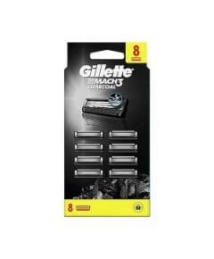 Gillette Mach3 Charcoal Запасные станки для бритья, 8 шт.