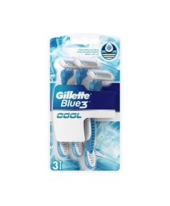 Gillette Blue3 Cool Одноразовые бритвенные станки (3 штуки)