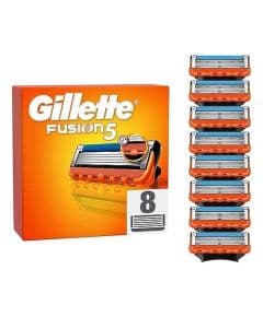 Gillette Fusion Выгодный Запасной Бритвенный Станок 8 штук