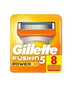 Gillette Fusion Power Набор из 8 запасных бритв в картонной упаковке