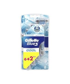 Gillette Blue3 Cool Используй и выбрось 8 бритвенных лезвий