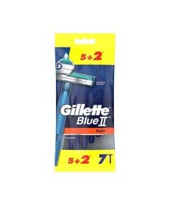 Бритва Gillette Blue II Plus с одноразовым использованием, 7 штук