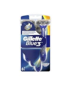 Gillette Blue3 Одноразовый станок для бритья, 6 штук