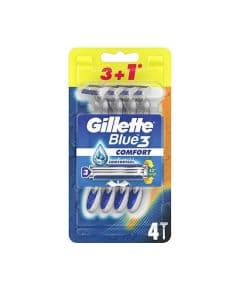 Бритвы Gillette Blue3 Comfort на одно использование, 4 штуки