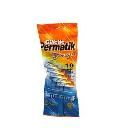 Gillette Permatik Ванная Одноразовые Бритвы 10 Штук