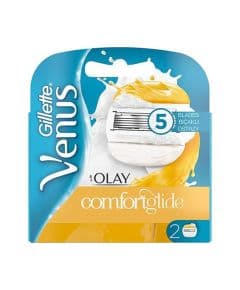 Gillette Venus Comfortglide Olay запасное бритвенное лезвие, 2 штуки