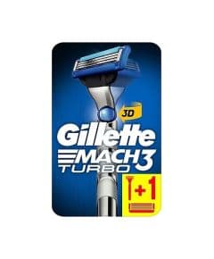 Бритва Gillette Mach3 Turbo 3D с двумя запасными лезвиями