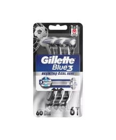 Gillette Blue3 6-штук Бешикташ Болельщик Пакет Бритвенный Станок