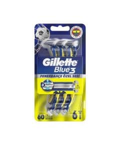 Gillette Blue3 Набор бритв для болельщиков Фенербахче из 6 штук