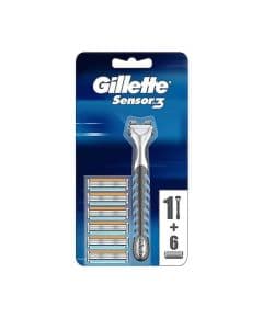 Бритва Gillette Sensor3 с 6 запасными лезвиями