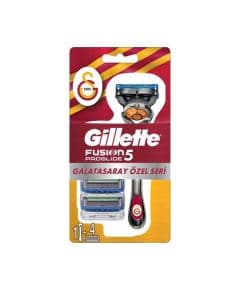 Gillette Fusion Proglide Galatasaray Особая Серия Бритва с 4-мя Запасными Лезвиями