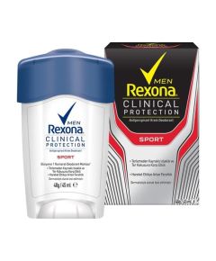 Дезодорант-стик Rexona Men Clinical Protection для активного спорта, 45 мл