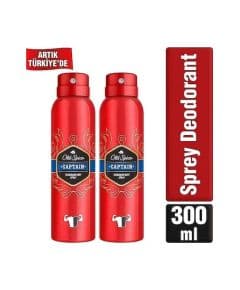 Old Spice Captain 150 мл, 2 штуки, дезодорант-спрей