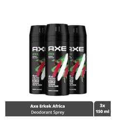 Дезодорант-спрей Axe Africa 150 мл, 3 штуки