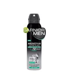 Garnier Men Mineral Magnesium Ultra Dry 150 ml Deo Spray станет на русском: Garnier Men Минерал Магний Ультра Сухой 150 мл Дезодорант-Спрей.