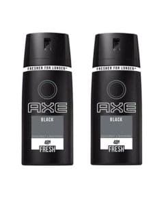 Дезодорант-спрей Axe Black 150 мл, 2 штуки