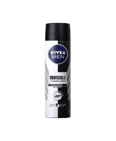 Nivea Men Invisible Black & White Original Мужской дезодорант-спрей 150 мл