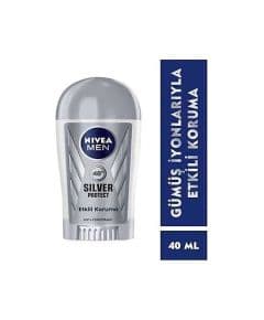 Nivea Men Silver Protect Мужской дезодорант-стик 40 мл