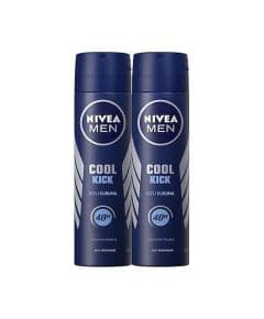 Nivea Men Cool Kick 150 мл 2 штуки дезодорант-спрей