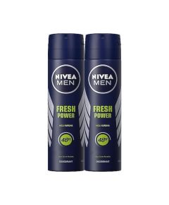 Nivea Men Fresh Power 150 мл 2 единицы дезодоранта-спрея