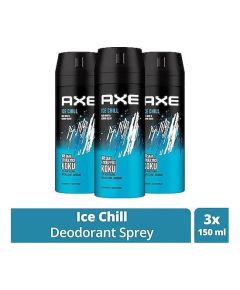 Дезодорант-спрей Axe Ice Chill 150 мл, 3 штуки