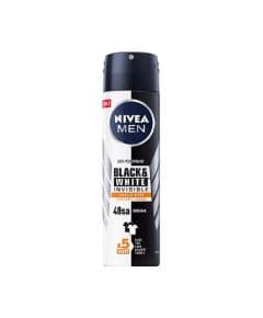 Nivea Men Invisible Black & White Мужской Дезодорант-сврей с сильным действием Güçlü Etki, 150 мл