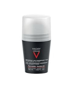 Vichy Homme Дезодорант 72H для мужчин против интенсивного потоотделения, роликовый, 50 мл