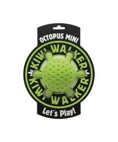 Kiwi Walker Mini Неразрушимая Зеленая Плавающая Игрушка-Осьминожка для Собак