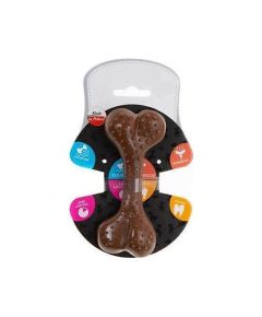 Aquael Comfy Toy Dental Bone Barbekü Kahverengi 16,5 см (игрушка-косточка для зубов Aquael Comfy Toy в виде барбекью коричневого цвета, 16,5 см)