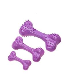 Aquael Comfy Toy Kopek Oyuncagi Dental Bone 16 см, аромат лаванды, цвет фиолетовый