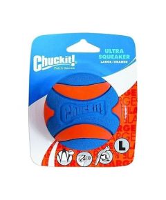 Chuckit Ultra Squeaker Одинокий звукий игровой мяч для собак - Большой