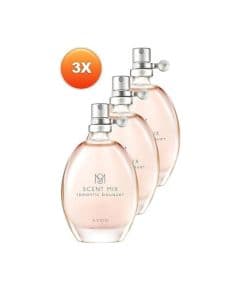 Avon Scent Mix Romantic Bouquet Туалетная вода 30 мл 3 Шт. для женщин