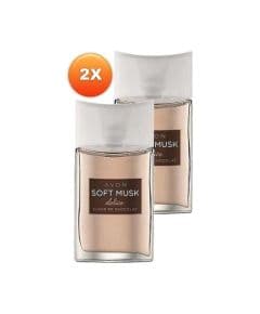 Avon Soft Musk Delice Туалетная вода 50 мл 2 Шт. для женщин