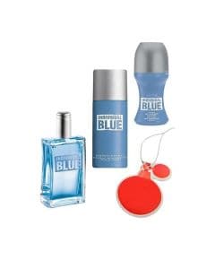 Avon İndividual Blue Туалетная вода 100 мл для мужчин 4 шт. набор