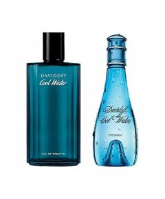 Davidoff Cool Water Туалетная вода 100 + 125 мл для женщин / для мужчин 2 шт. Парфюм набор