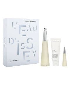 Issey Miyake L'Eau D'Issey Туалетная вода 100 мл + Туалетная вода 10 мл + Лосьон для тела 75 мл набор для женщин