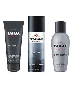 Tabac Craftman Natural Туалетная вода 100 мл Гель для душа 200 мл Дезодорант 200 мл 3 шт. набор