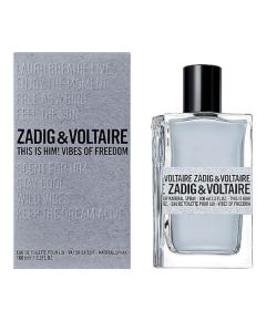 Zadig & Voltaire This Is Him Vibes Of Freedom Туалетная вода 100 мл для мужчин