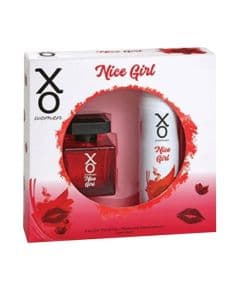 XO Women Nice Girl Туалетная вода 100 мл + дезодорант Спрей 125 мл набор для женщин